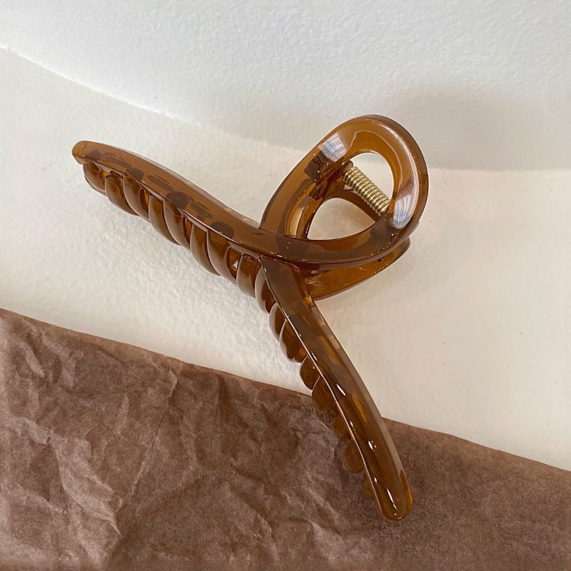 Pinzas Para El Cabello De Acrílico De Color Jalea Grande al por mayor